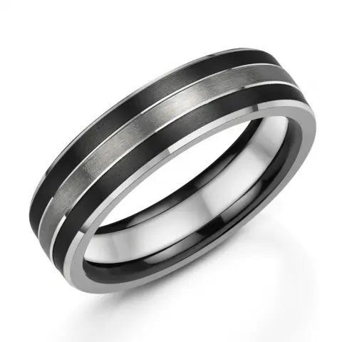 Black Titanium Rings - Black Rings For Men & Women, Weddings | Titanium  Rings