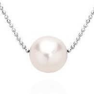 Claudia Bradby Essential White Pearl Necklace
