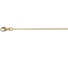 9ct Yellow Gold 40 Filed Trace Chain