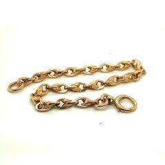 Pre-Loved Fancy Style Bracelet with Bolt Ring Clasp