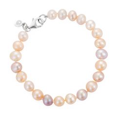 Claudia Bradby Oyster Pink Button Pearl Bracelet