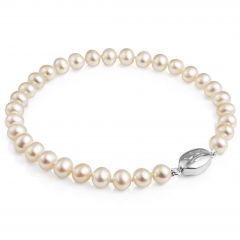 5-5.5 Classic Freshwater Pearl Bracelet