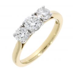 Diamond 3 Stone Ring 