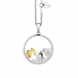 Astra Sterling Silver Every Cloud Pendant with Cubic Zirconia