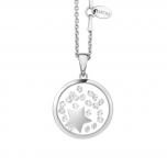 Astra Sterling Silver Star Pendant with Cubic Zirconia