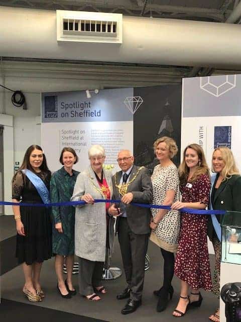 IJL 2019 at the opening of the Spotlight on Sheffield by the Mayor of Sheffield